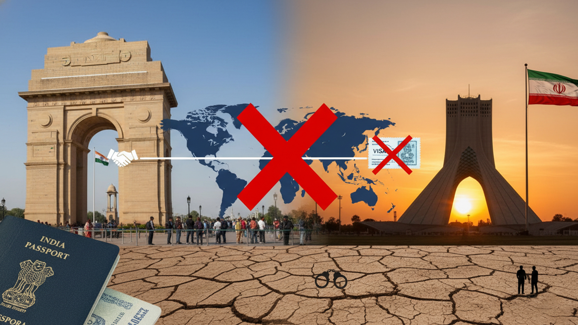 Iran ends visa free entry for Indians New Delhi warns of job fraud kidnappings