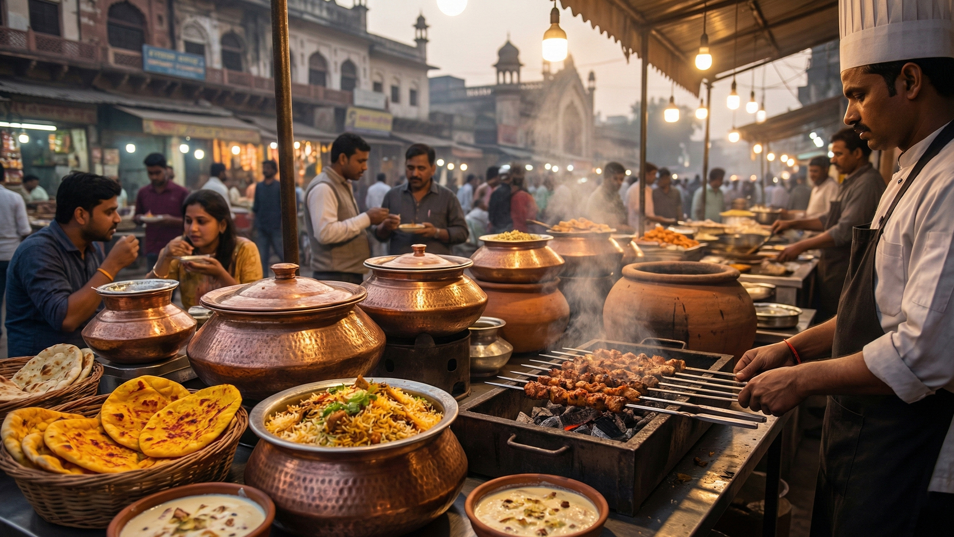 Kebabs biryani and much more Indian city on Unesco