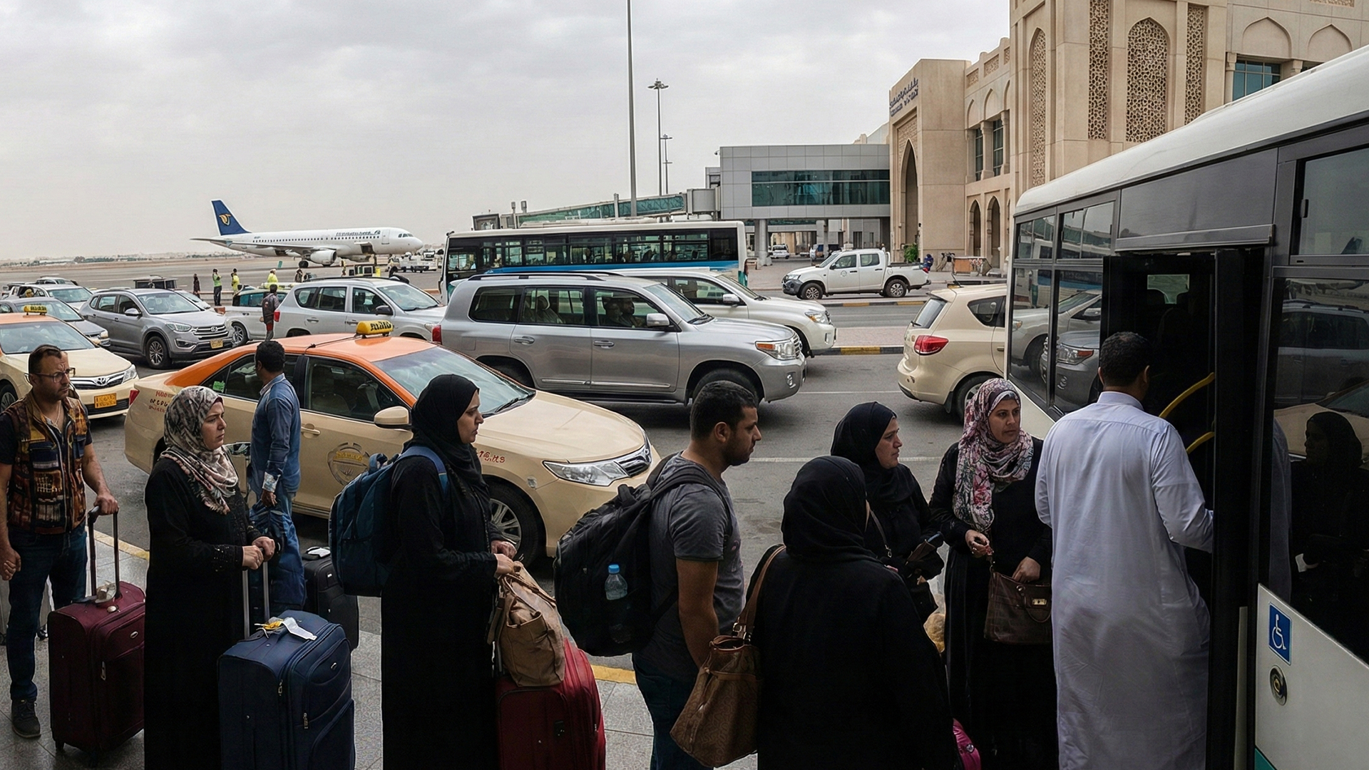 The site of the car-ramming incident in Munich.