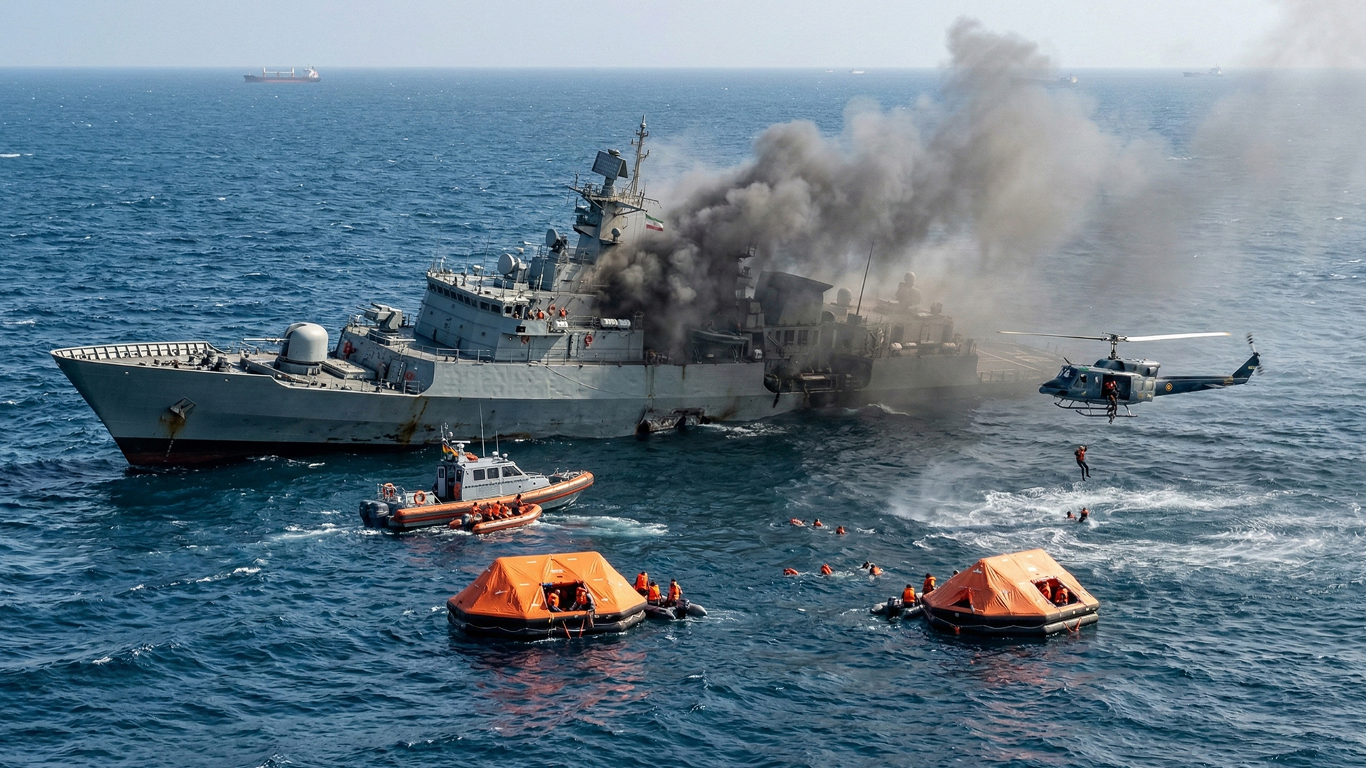 The site of the car-ramming incident in Munich.