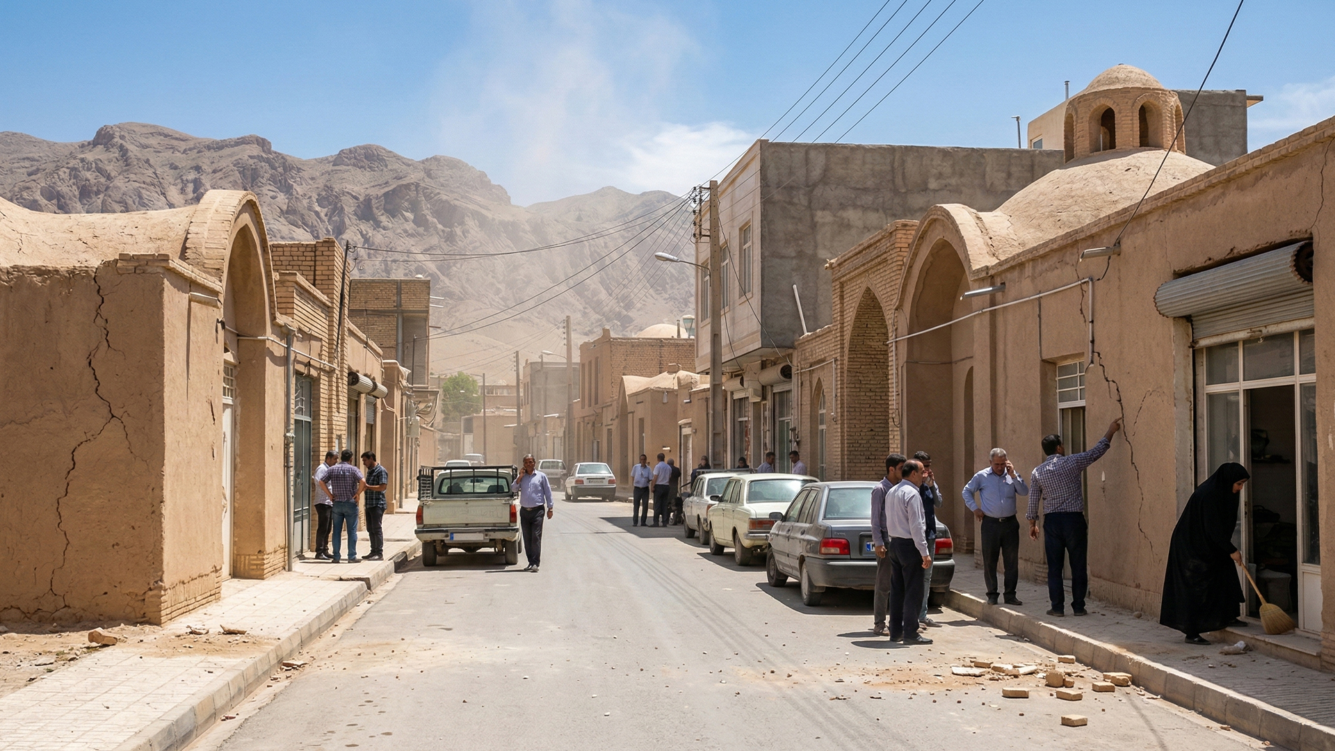 The site of the car-ramming incident in Munich. 