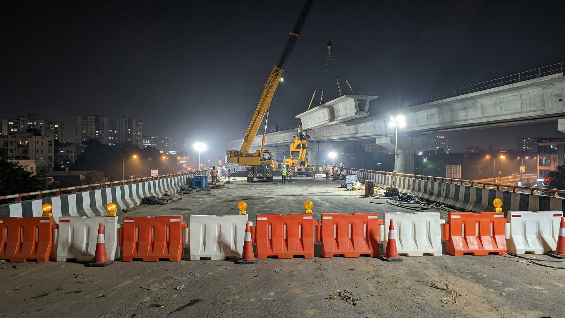 The site of the car-ramming incident in Munich. 