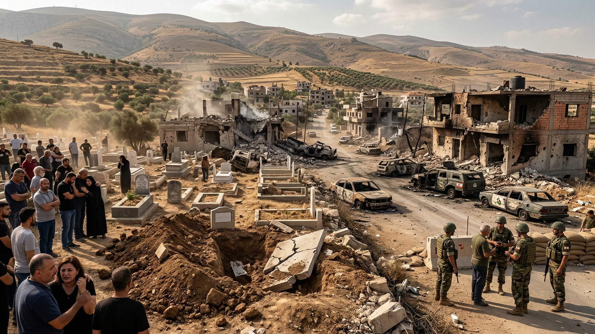 The site of the car-ramming incident in Munich.