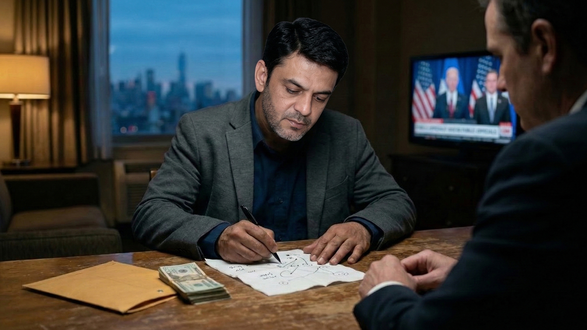 The site of the car-ramming incident in Munich. 