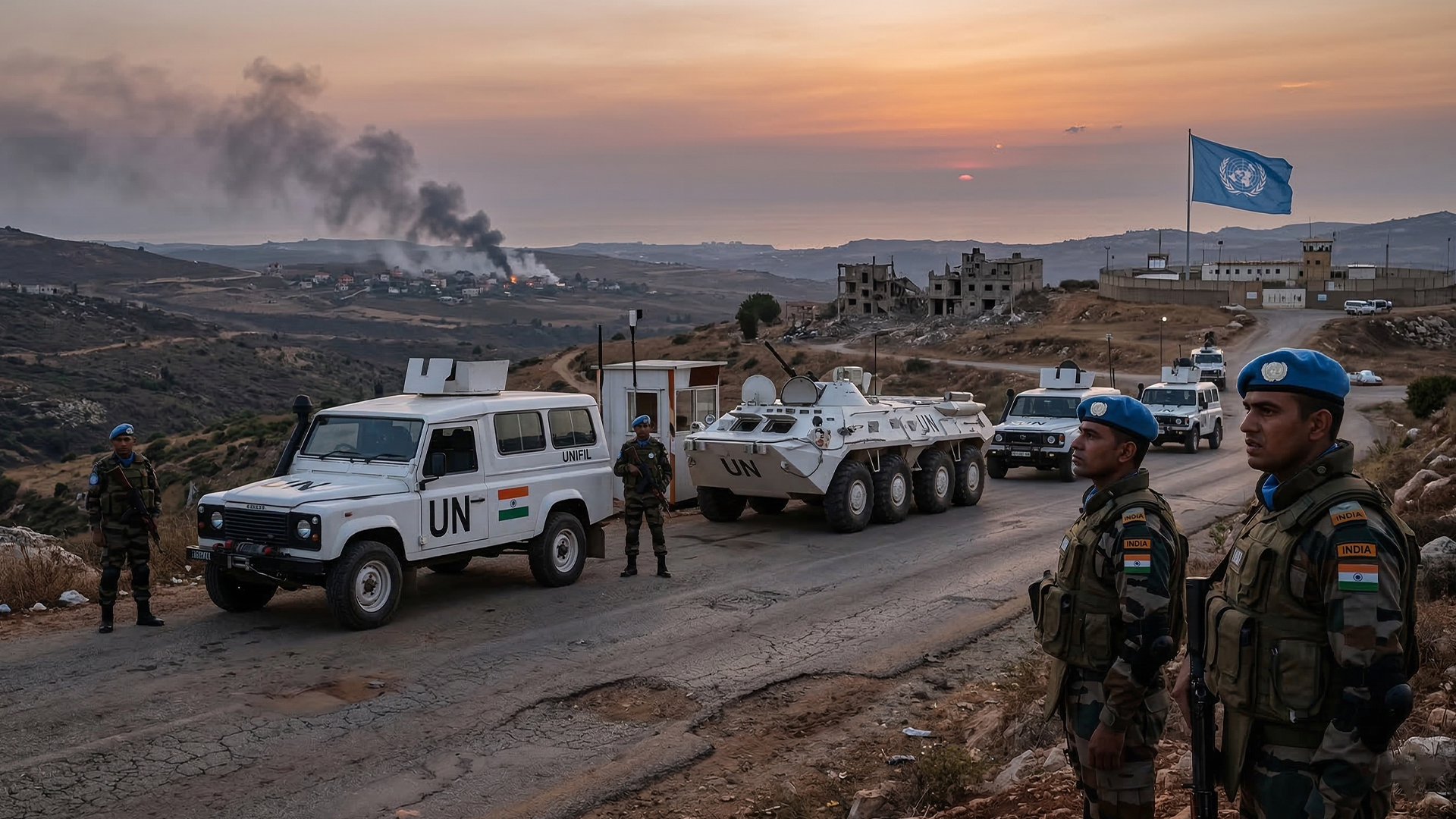 The site of the car-ramming incident in Munich. 