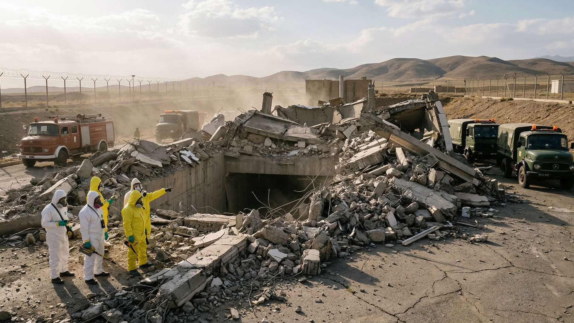 The site of the car-ramming incident in Munich.
