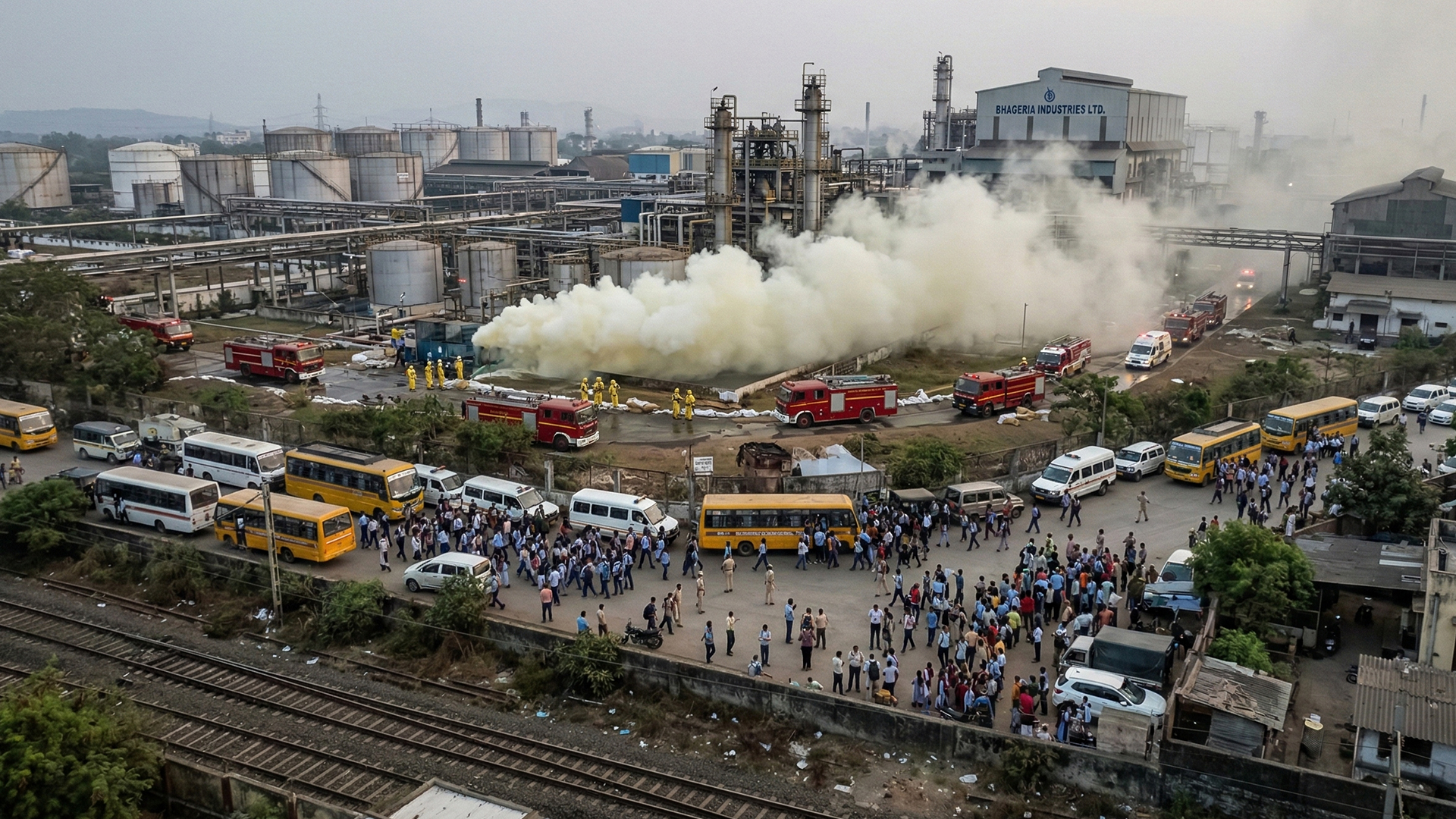 Three men using computers at an office in Ghana
