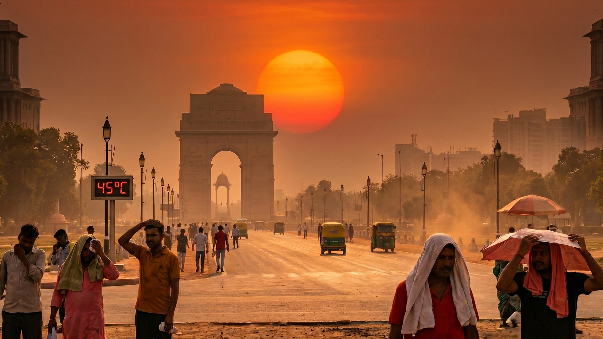 The site of the car-ramming incident in Munich. 