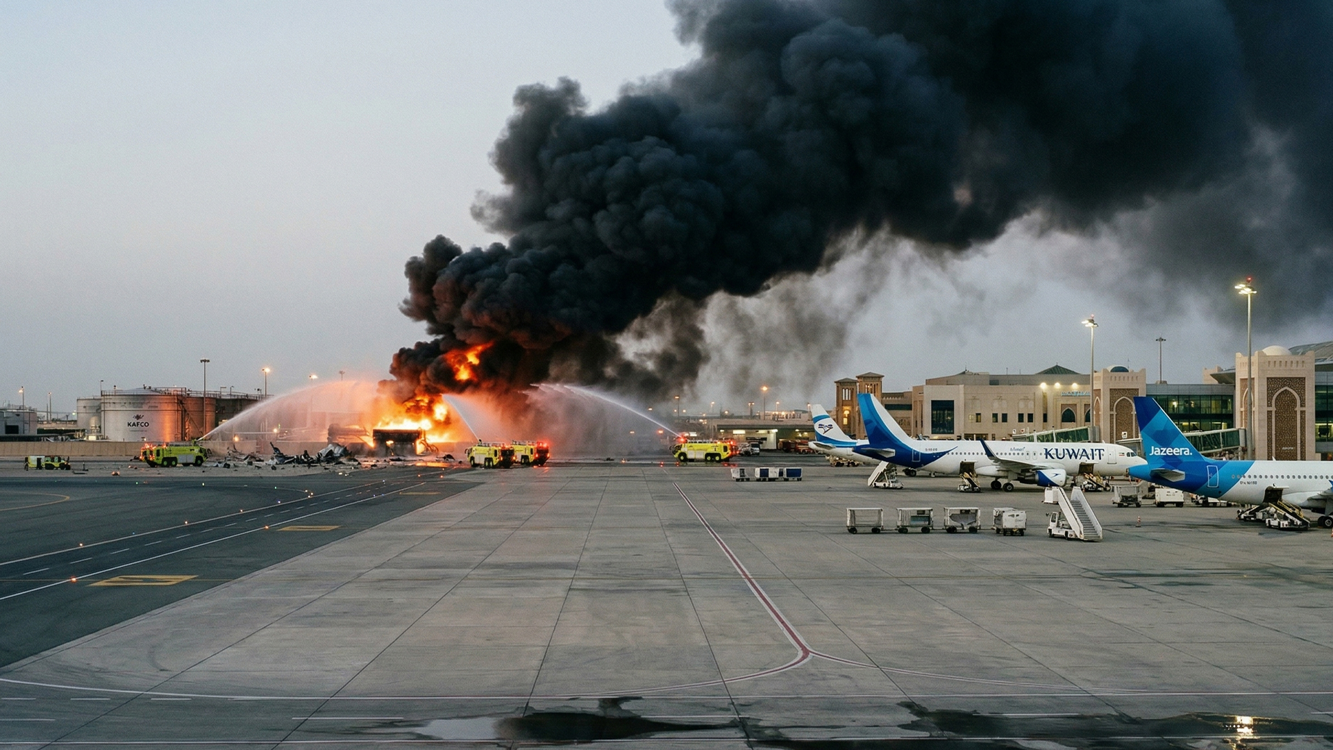 The site of the car-ramming incident in Munich.