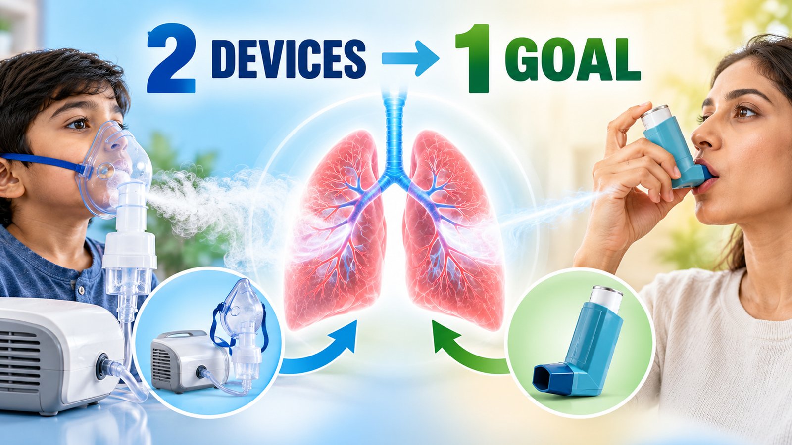 Do nebulisers really work better than inhalers? 1 GFX 1