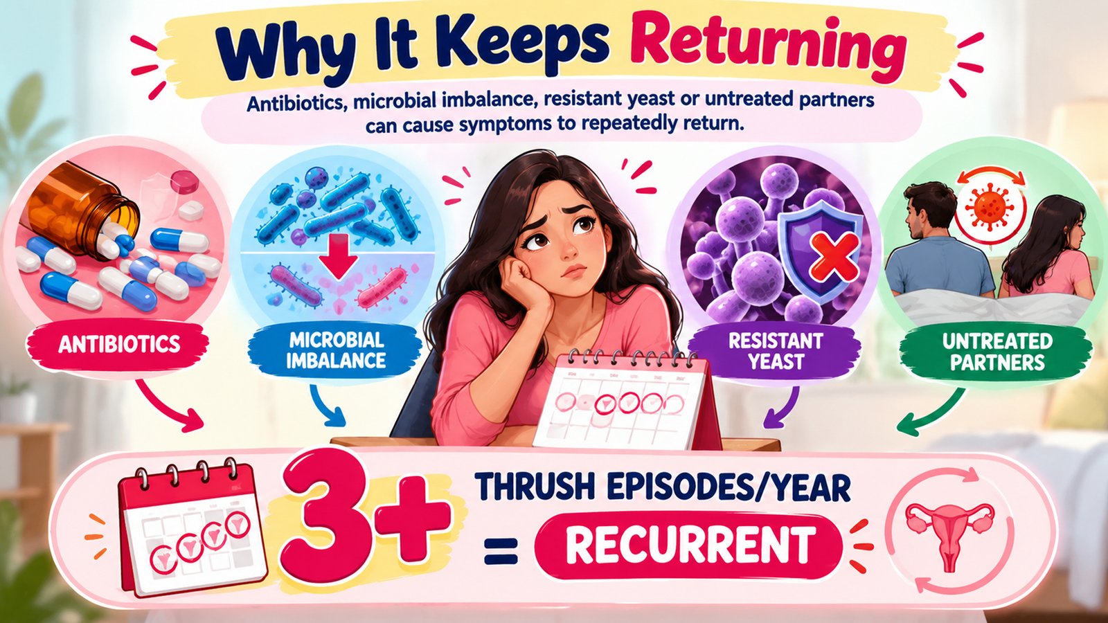 Why vaginal infections keep coming back 3 GFX 3 Why Vaginal Infections Keep Coming Back