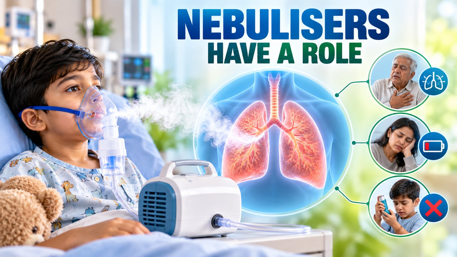 Do nebulisers really work better than inhalers? 4 GFX 4